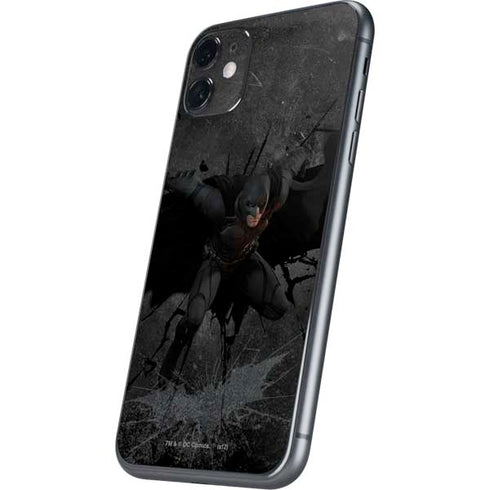 DC Comics The Dark Knight in Action iPhone 11 Skin